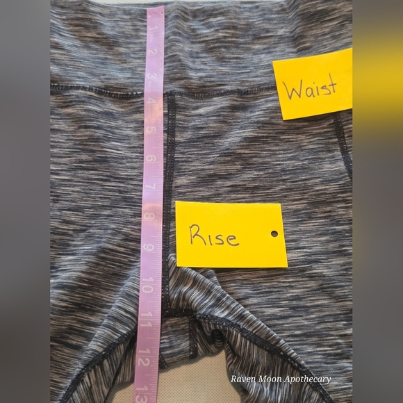 Gray Heathered Leggings - Picture 7 of 10